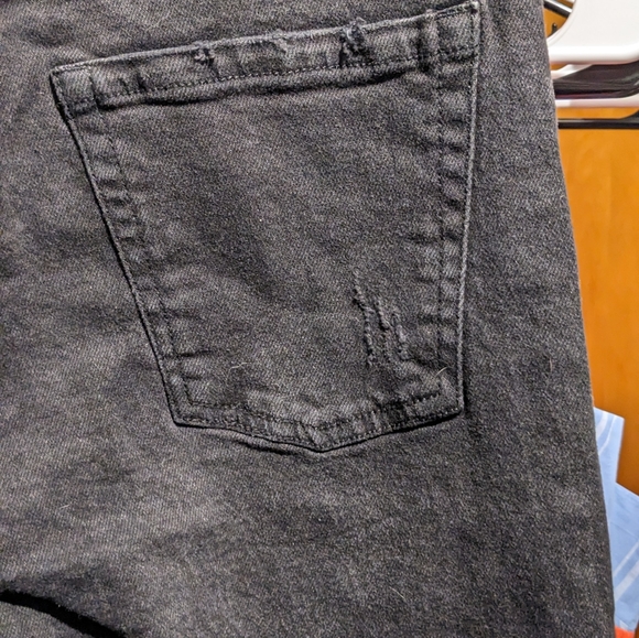 🔥4/$15 Wild Fable Sz 00/24 High Rise Distressed Ripped Straight Leg Ankle Jeans - Picture 7 of 11